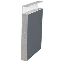 EDW-F050-63 Aluminum Drywall Reveal  