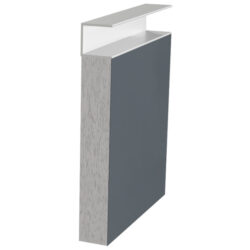 EDW-F063-63 Aluminum Drywall Reveal  
