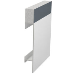 aluminum drywall base plate flush