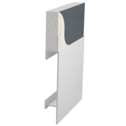 EDW-FB063-400 aluminum base plate flush