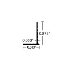 EDW-L0500- Aluminum L Bead Bead Drywall