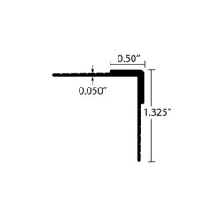 EDW-OC0500- Aluminum Drywall Corner