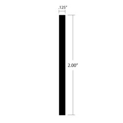 fbr-810 flat bar dimensions