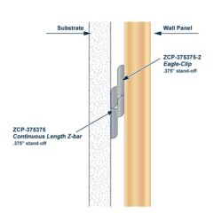 ZCP-375375 z clip install diagram