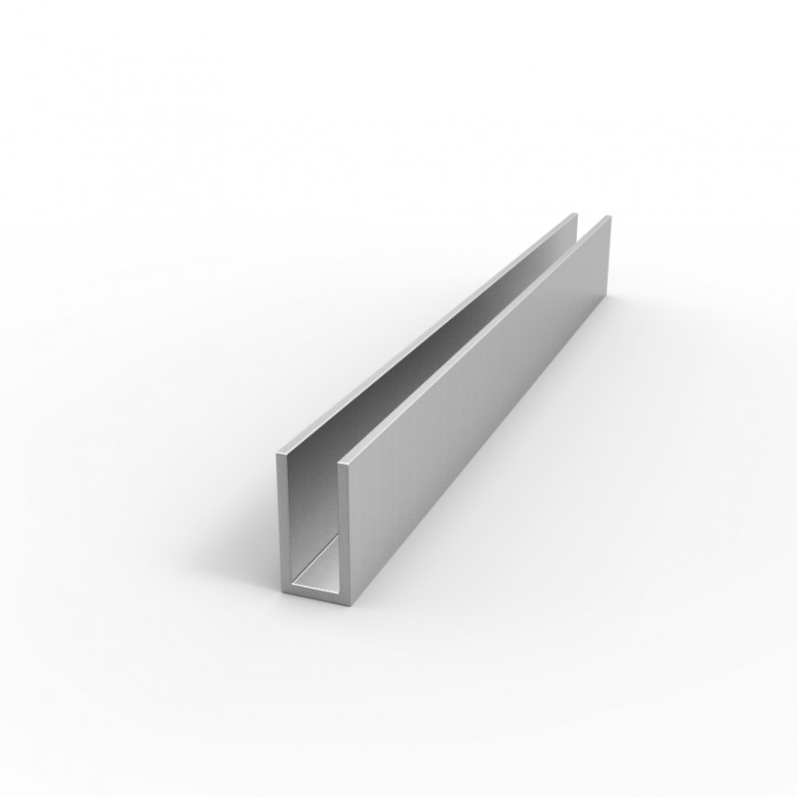 Eagle Mouldings - Aluminum Channel - Aluminum Channel 1-1/2